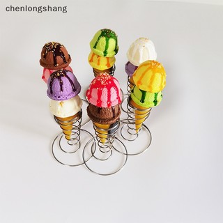 Chenlongshang 1 Giá Đỡ Kem Ốc Quế Kiểu Pháp Bằng Thép Không Gỉ