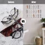 Dụng cụ sắp xếp kính râm ESSENCEH, Giá đỡ kính treo tường Acrylic, Kính râm gọng kính trong suốt