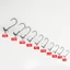Set 50 / 25 / 10 Lưỡi Câu Cá Bằng Thép carbon Cao Cấp 1g - 20g