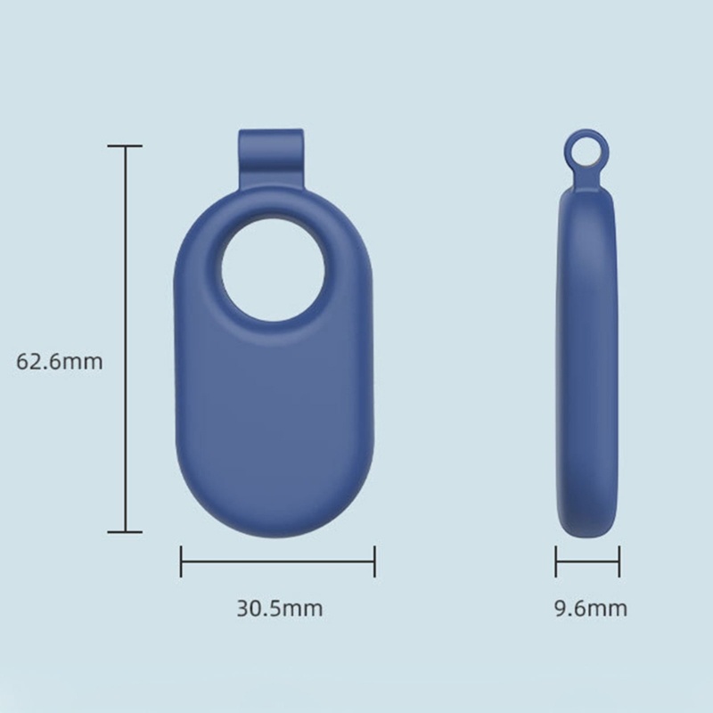 GODD Thích Hợp Cho Smarttag 2 Vỏ Bảo Vệ Silicon Móc Khóa Chó Thú Cưng Theo Dõi Định Vị Nhà Ở Chống Trầy Xước