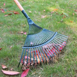 Shrub Rake 22 Dụng cụ làm vườn răng Dây thép hình cỏ Nông nghiệp không độc hại Thép Carbon cao cấp mới