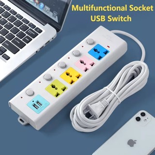 Ổ Cắm Điện Thông Minh Đa Năng Có 2 Cổng Sạc usb Chất Lượng Cao