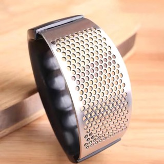 Giá sỉ - Dụng Cụ Xay Tỏi, Dụng cụ nghiền dập tỏi inox cầm tay tiện lợi - FETA