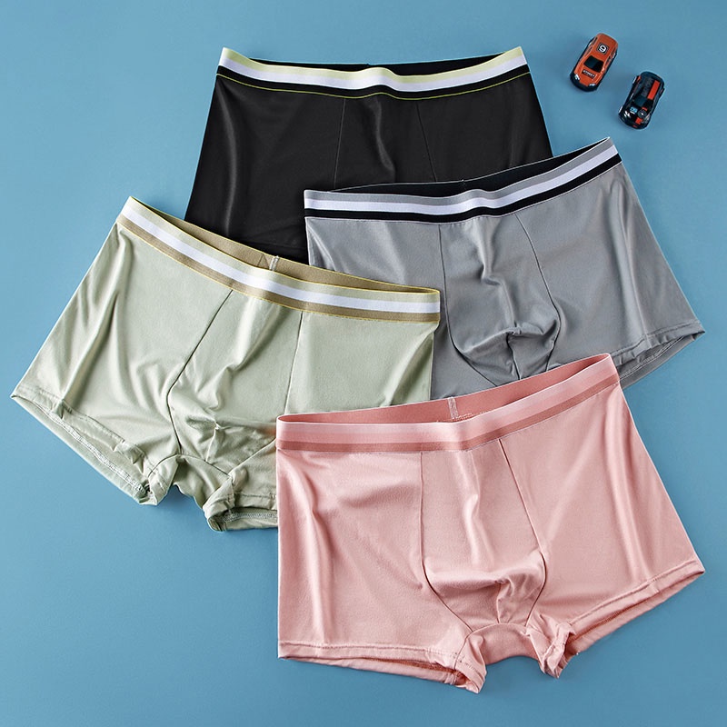 Mô tả Bộ 4 Quần Lót boxer Thời Trang Cho Nam Size l-4xl - 3