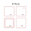 OXXGGKAO Ngày Lễ Tình Nhân Acrylic Trái Tim Móc Khóa Trống Đồ Trang Trí Có Lỗ Cho Thủ Công DIY Móc Khóa Vinyl Dự Án Trang Trí 20