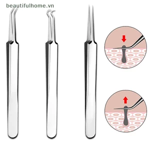 Nhíp 8cm để chiết xuất mụn đầu đen để làm đẹp