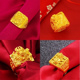 Gold-Plated Ring, adjustable by dreamlife.vn