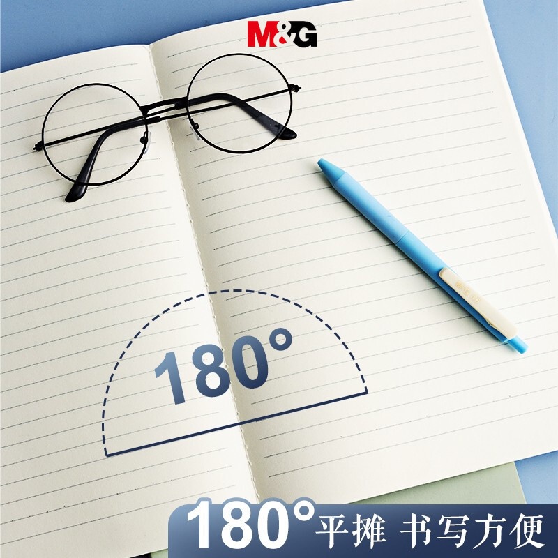 Sổ Tay Ghi Chú a5 / 40 Chủ Đề Văn Phòng Phẩm M&G 1 Cái
