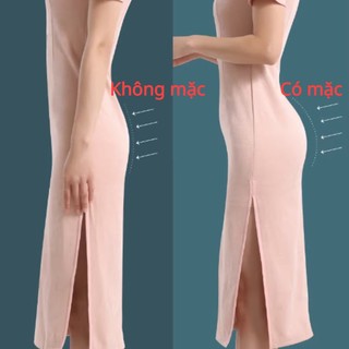 Quần Độn Mông Và Hông Gen Bụng Dưới Cạp Vừa, Quần Nâng Mông Nịt Bụng Tự Thiên Kháng Khuẩn Cao Cấp