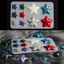 BTF Jelly Star Epoxy Resin Khuôn 3D Lớn Sao Biển Khuôn Silicon Handmade Mặt Dây Chuyền Trang Sức Làm Đồ Trang Trí DIY
