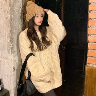 Áo Len Dài Tay Màu Tím Thiết Kế Mới Thời Trang Dành Cho Mùa Thu Đông áo len dài tay form rộng áo sweater áo mùa đông nữ