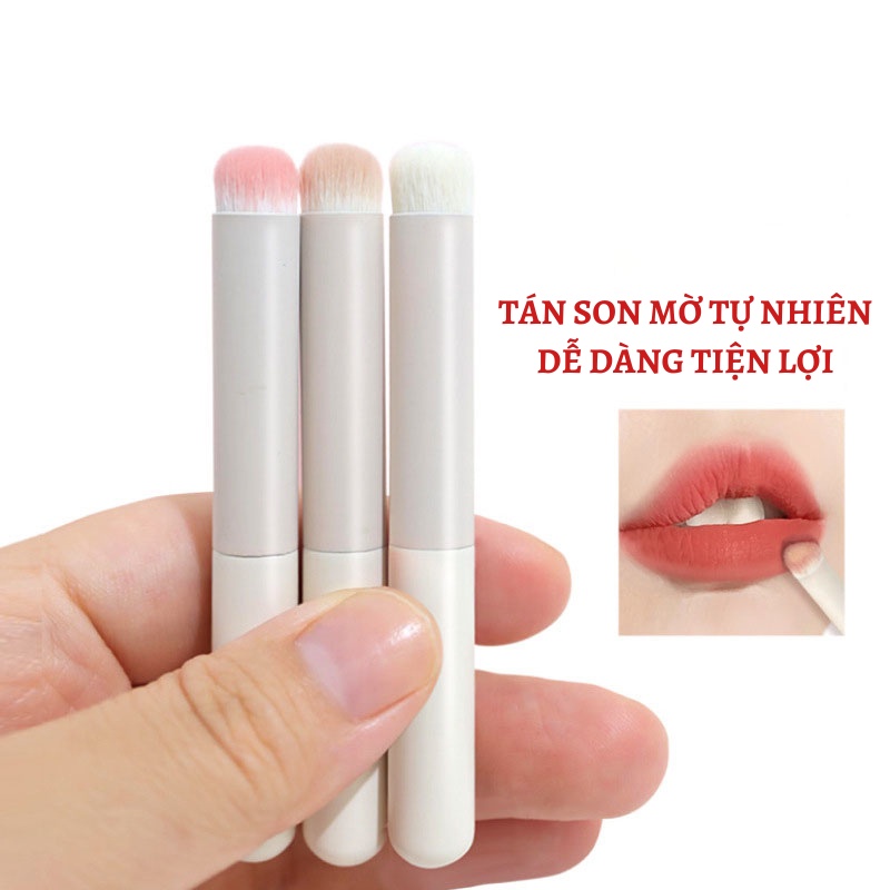 Cọ Tán Son Cực Mịn, Tán Cực Đều, Cọ Trang Điểm, Cọ Tán Phấn Makeup Đầu Tròn Đa Năng