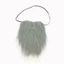 DELMER Nam Giả Râu Giả Tóc Giả, Tóc Giả Xoăn Lông Tơ Râu, Thời Trang Ngộ nghĩnh Afro Sân Khấu Halloween Cosplay Tóc Giả Trang Điểm Đảng