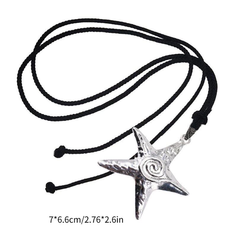 Coo Thanh Lịch Sao Biển Choker Mặt Dây Chuyền Vòng Cổ Thời Trang Choker Cổ Trang Sức Nữ