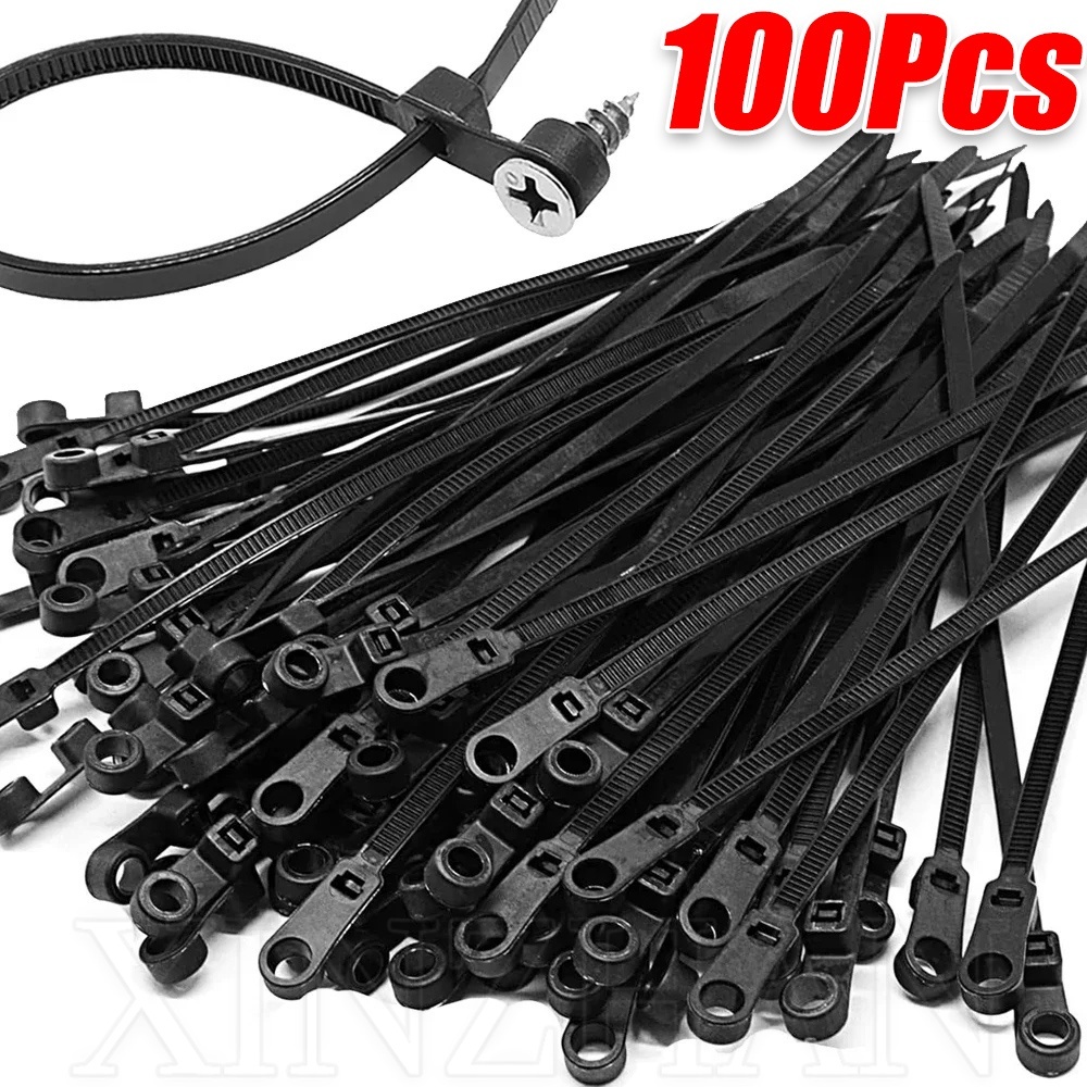 Set 100 Dây Rút nylon Dùng Để Cố Định Dây Cáp Tiện Dụng | Shopee Việt Nam