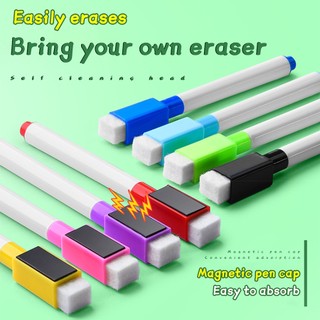 Set 6 Bút Lông Viết Bảng Có Thể Xóa Được Bằng Nước Từ Tính Dùng Cho Văn Phòng Và Học Tập