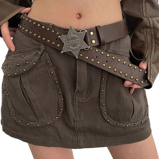 CAPA Teen Phong Cách Mỹ Thắt Lưng Cho Váy Nữ Có Khóa Khắc
