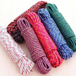 Dây dù paracord đa năng nhiều lõi dài 10m, dày 4mm, dây dù sinh tồn, cắm trại Màu Ngẫu Nhiên.... GIOVA
