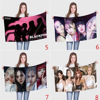 Khăn BLACKPINK Hỗ Trợ Thần Tượng Tay In Một Mặt Mềm Mại Thấm Hút Vải Terry Khăn Tắm Cuộc Sống Gia Đình Đồ Dùng Phòng Tắm