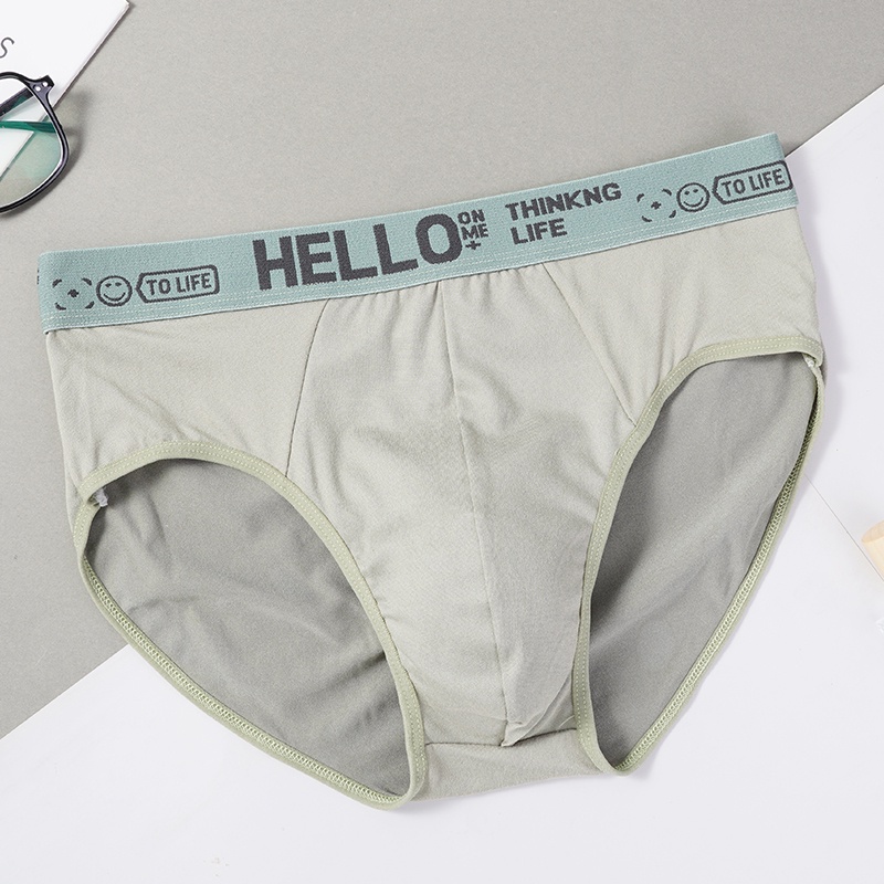 Ảnh Ecmn Quần Đùi Nam Quần Short Gợi Cảm Quần Lót Thoáng Khí Co Giãn Quần Lót Size Lớn Chữ Quần Lót XL-4XL 3