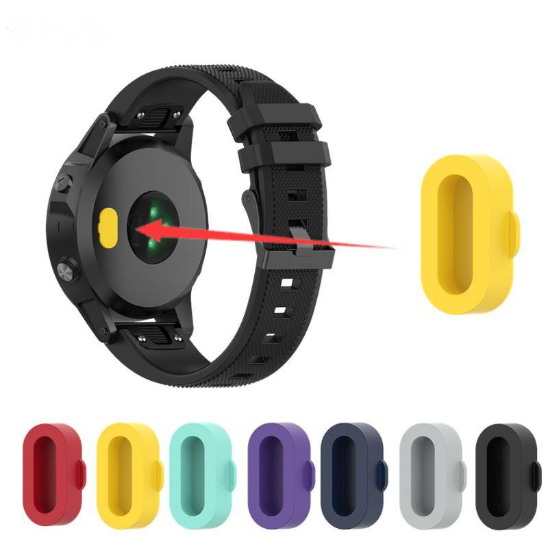 Dành Cho Garmin Fenix 935 945 245 7 / 7S / 7X Chống Bụi Phích Cắm Silicon Bụi Cổng Bảo Vệ Chống Bụi Có Mũ Phụ Kiện