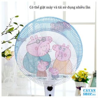 Lưới Bọc Quạt Bảo Vệ An Toàn Cho Trẻ Nhỏ, Sản Phẩm Tiện Lợi Cho Mọi Nhà ( Giao mẫu ngẫu nhiên ) GD751-BocQuat-nho