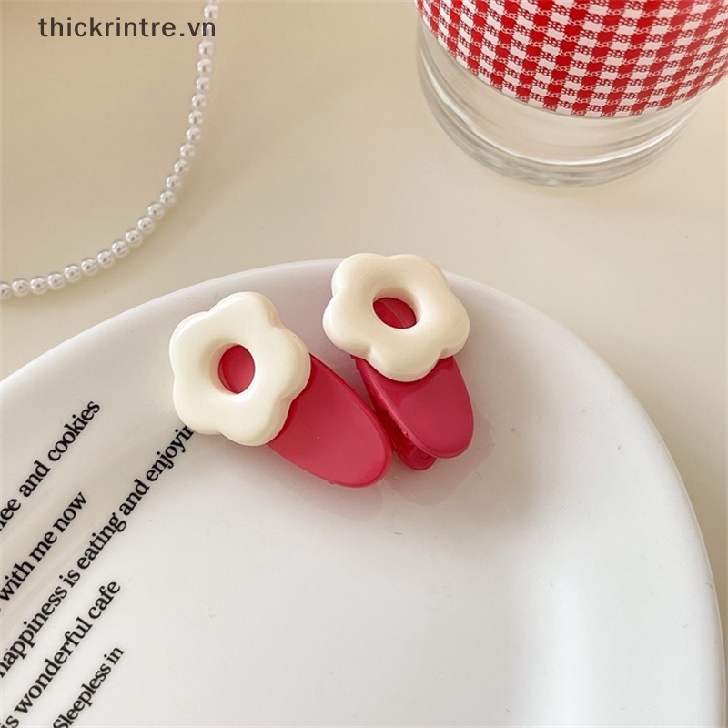 THI 2 Chiếc Kẹp Tóc Hoa Dễ Thương BB Kẹp Bộ Bé Gái Nữ Kẹp Tóc Bên Kẹp Barrette Mũ Phụ Kiện Tóc Mũ Đội Đầu VN