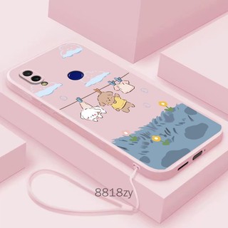 ốp lưng Redmi note 7 Redmi 7 Redmi 7A Ốp Điện Thoại tpu silicone Mềm Chống Rơi Vỡ In Hình Dễ Thương Kèm Dây Đeo Cho Redmi note 7 Redmi 7 Redmi 7A