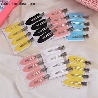 Set 4 Kẹp Tóc Bằng Nhựa Trong Suốt Bảo Vệ Tóc Tiện Dụng