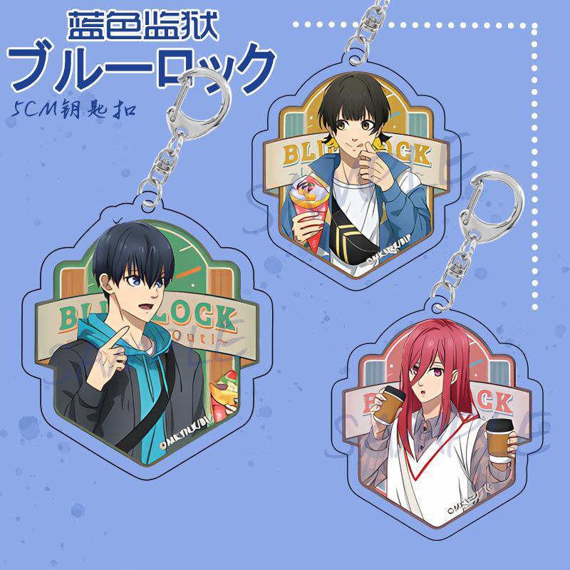 Móc khoá Anime Manga Blue Lock Anime Keychain Nagi Seishiro Mikage Reo ...