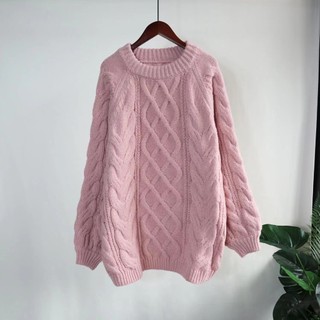 Áo Len Dài Tay Màu Tím Thiết Kế Mới Thời Trang Dành Cho Mùa Thu Đông áo len dài tay form rộng áo sweater áo mùa đông nữ