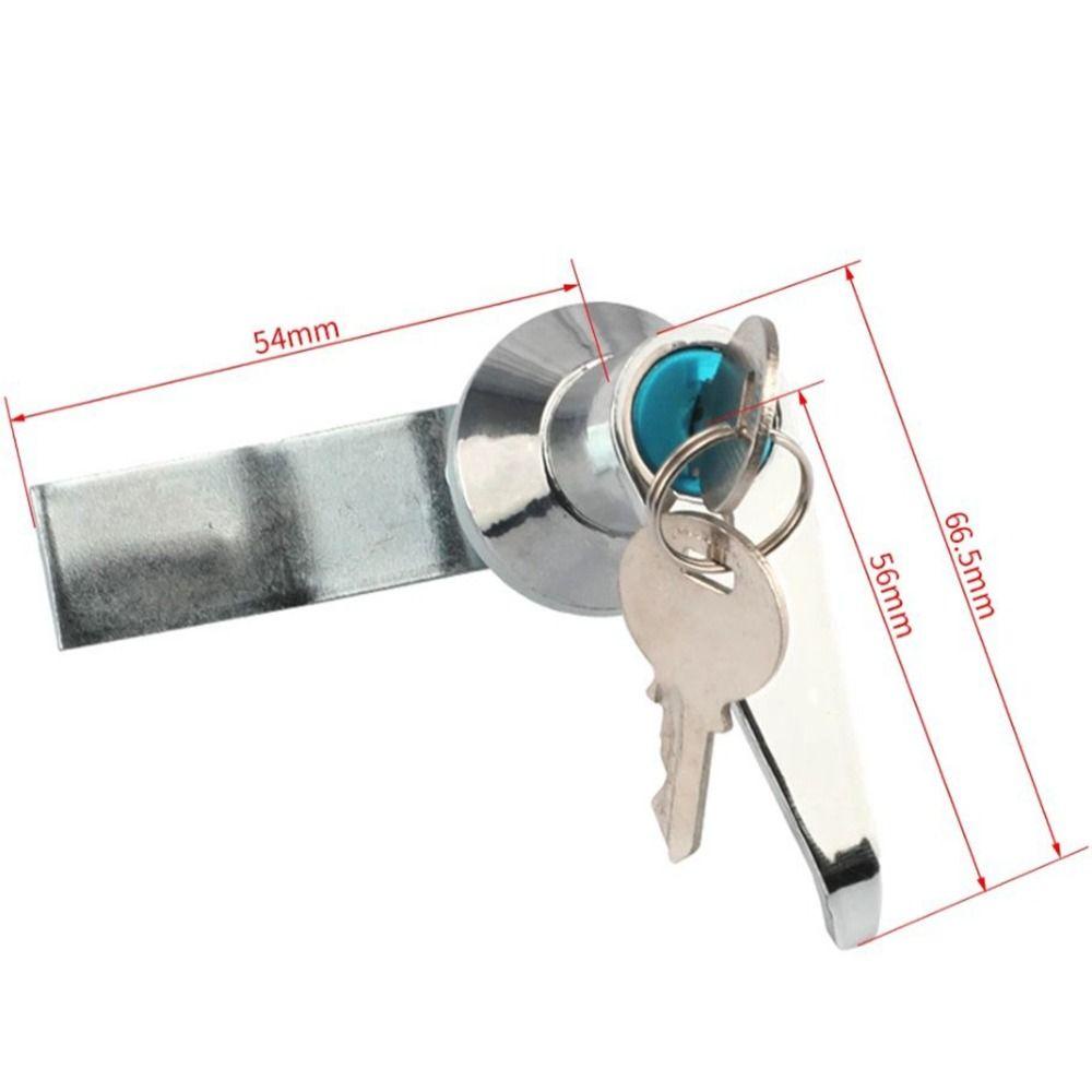 Khóa tủ phân phối NOTE1, Khóa tay cầm chống gỉ bằng hợp kim kẽm, Phần cứng chống trộm đa chức năng Khóa cửa tủ điện Ngăn kéo