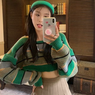 Áo Len Dài Tay Dáng Rộng Thiết Kế Mới Thời Trang Mùa Thu Đông Theo Phong Cách Hàn Quốc áo len croptop áo len mỏng