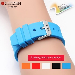 CITIZEN Dây Đeo Đồng Hồ Bằng Cao Su silicone Cho Nam aw0010 aw0015 20mm 22mm