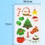 10 / 20 Chiếc Trang Trí Giáng Sinh Nhật Ký Album Miếng Dán DIY Tay Tài Khoản Dán Trẻ Em Văn Phòng Phẩm Quà Tặng