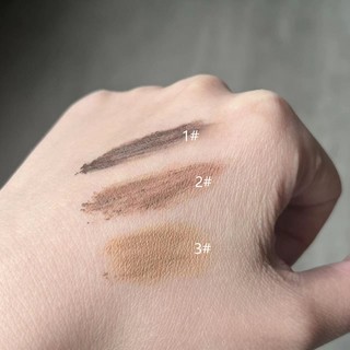 Aimeili Kem Nhuộm Lông Mày Tự Nhiên Ba Chiều Chống Thấm Nước Không Nhòe Có Thể Tháo Rời Màu Nâu Đậm