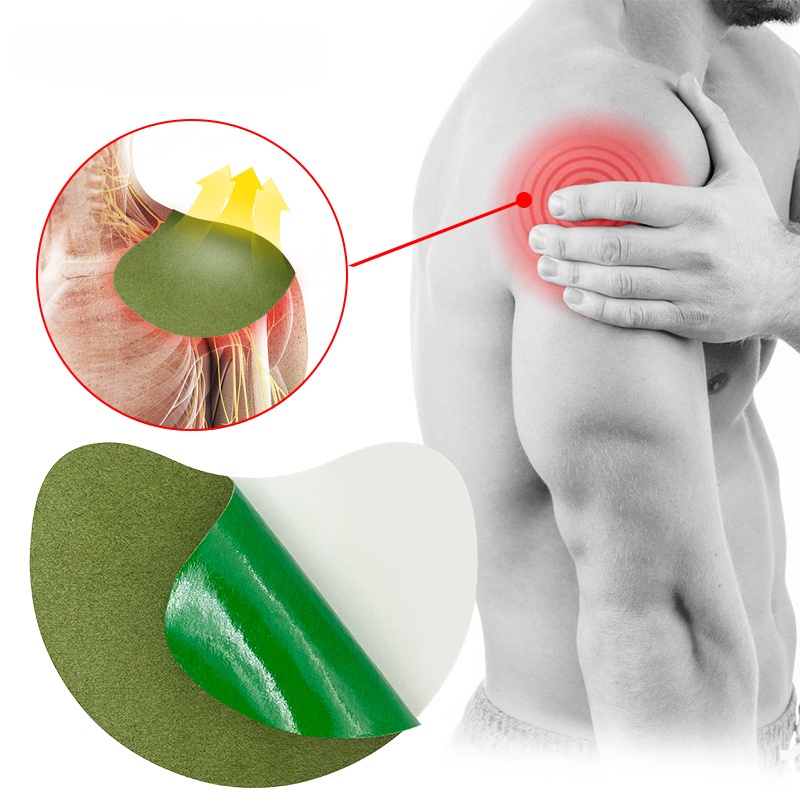 Bộ 12 Miếng Dán Giảm Đau Truyền Thống Trung Quốc Cho Cổ / Vai / Lưng / Đầu Gối Hiệu Quả