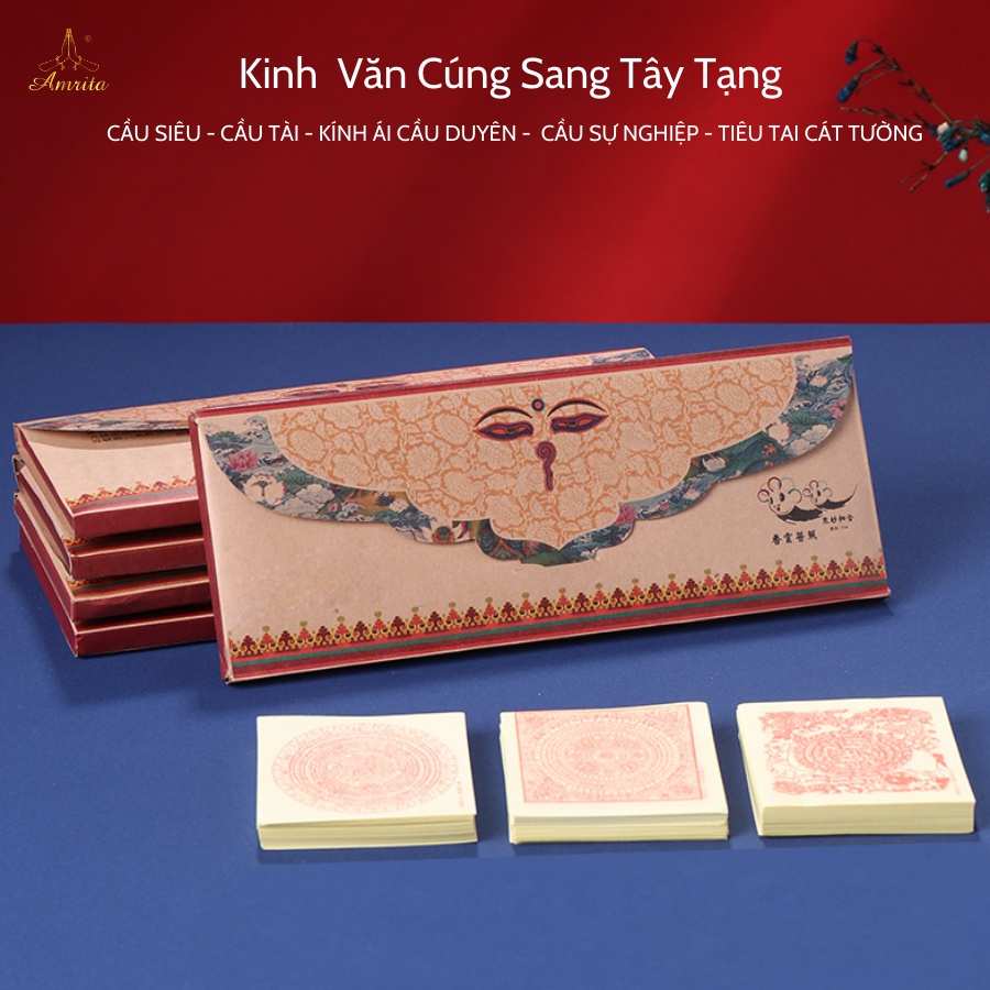 KINH VĂN CÚNG SANG GÓI ĐẸP ( )-HT102 - Amrita