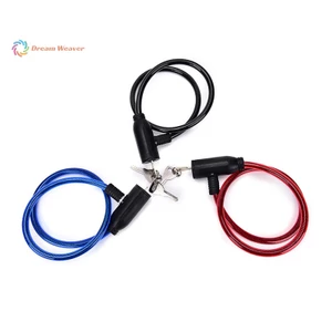 1 Khóa an toàn xe đạp 8x640mm dành cho xe đạp chống trộm có 2 chìa khóa mới