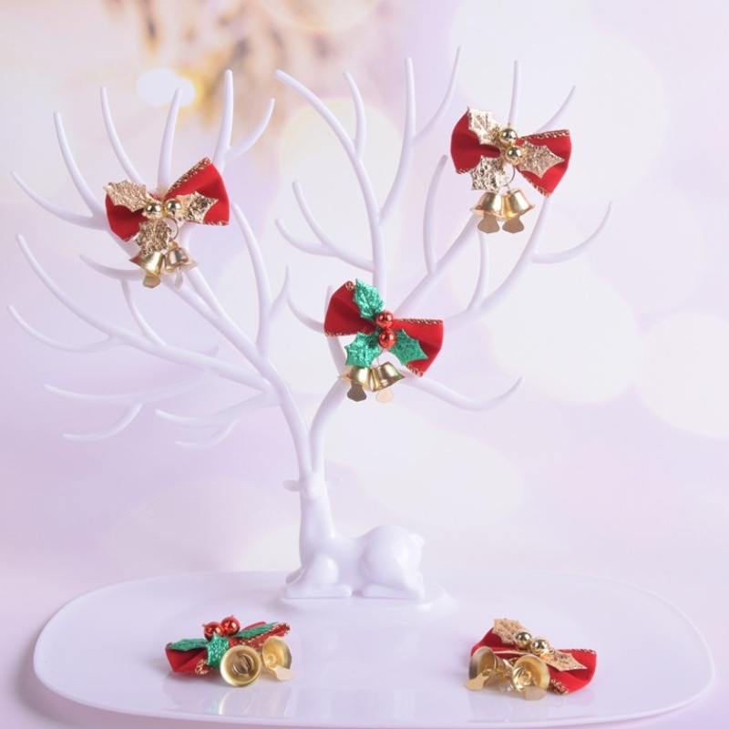 Nơ Lấp Lánh Trang Trí Cây Thông Giáng Sinh