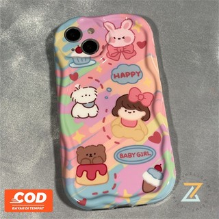 Oppo Reno 13F 5G Reno 13 Pro 5G Reno12 F Reno 12 Reno11 F Reno 11 Reno11 Pro Reno 10 5G Reno 8T Reno 8Z Reno 7Z Reno8 Reno7 Reno6 Reno 5 Thỏ Dễ Thương Nơ Silicon P
