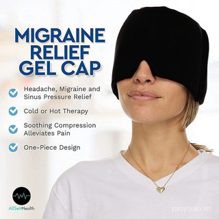 Migraine Mũ gel Làm Mát Che Đầu 3mco