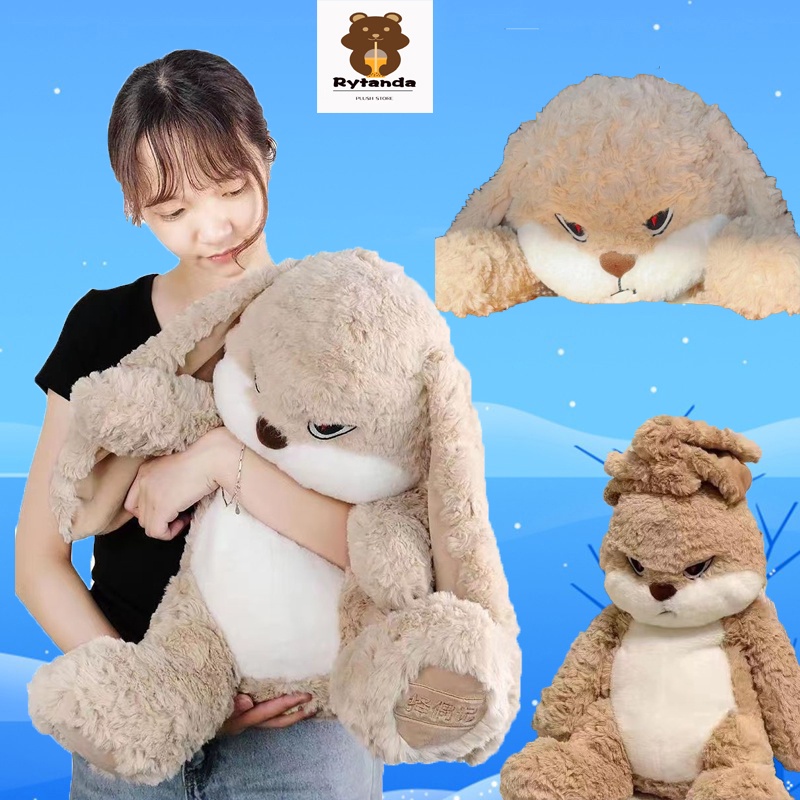 Rytanda Thỏ Diu Diu Rabbit Plush Toy Thỏ Diu Diu ZEIO Cute Rabbit Doll Thỏ Diu Diu dễ thương Thú nhồi bông thỏ giận dữ Thú Nhồi Bông Hình Thỏ Dễ Thương Làm Quà Tặng Cho Bé bông thỏ giận dữ