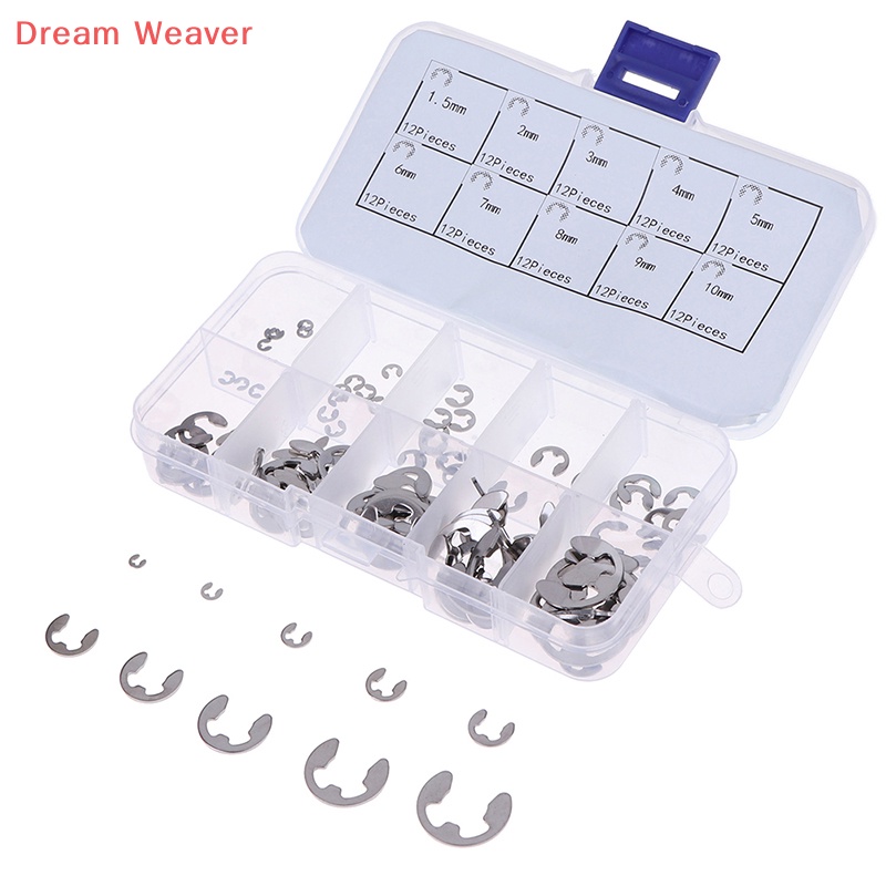 Hộp 120 Kẹp thép không gỉ 304 chất lượng cao m1.5 ~ m10