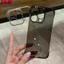 Ultra Thin Clear Frameless Phone Case for iPhone 17 Air 16 15 14 Plus 13 12 Pro Max Transparent Shockproof Hard Cover