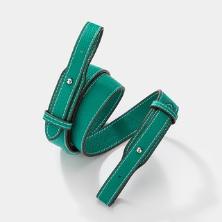 Dây thay thế vai 2,6% cm rộng, họa tiết vải thiều, da thật, điều chỉnh độ dài, phù hợp túi Lindi và ba lô