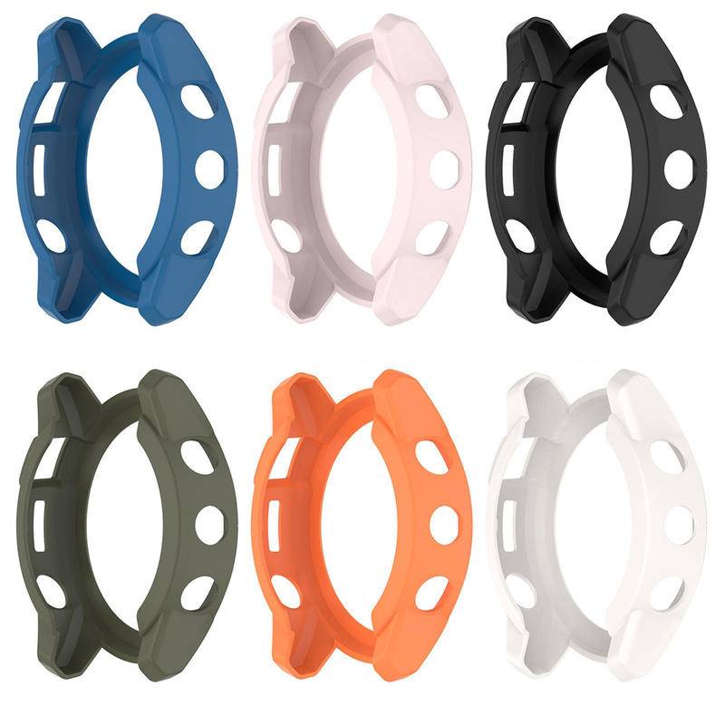 Jker TPU Vỏ Bảo Vệ Cho Garmin Fenix 7 7S 7X Pro Đồng Hồ Thông Minh Mềm Bảo Vệ Vỏ Phụ Kiện Cho Garmin Epix Pro (Gen 2) 51mm Cho Garmin Approach S70 47mm 42mm