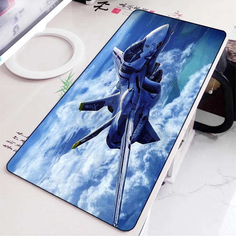 Robotech Chơi Game Chuột Miếng Lót Anime Mousepad Game Thủ Pc Phụ Kiện Bàn Làm Việc Bảo Vệ Bàn Phím Thảm Lớn Mở Rộng Mause Miếng Lót Xxl