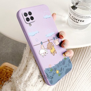 ốp lưng Samsung A42 M32 Ốp Điện Thoại tpu silicone Mềm Chống Rơi Vỡ In Hình Dễ Thương Kèm Dây Đeo Cho Samsung A42 M32