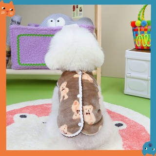 Áo tank top Lông teddy bomei Mẫu Mới 2023 Dễ Thương Thu Đông Cho Cún Cưng